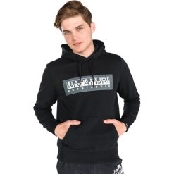 Napapijri Bago H Bluza Czarny. Czarne bluzy męskie Napapijri, xxl, z nadrukiem, z bawełny, bez kołnierzyka, bez rękawów, bez kaptura. Za 412,95 zł.