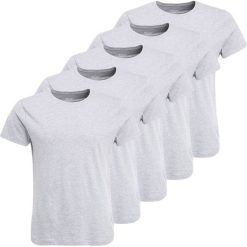T-shirty męskie: Zalando Essentials 5 PACK Tshirt basic mottled light grey