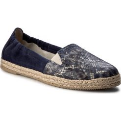 Espadryle BALDACCINI - 750600-A Suger 07/Granat Zamsz. Niebieskie espadryle damskie marki Baldaccini, na co dzień, bez wzorów, ze skóry, bez obcasa, na płaskiej podeszwie, bez zapięcia. W wyprzedaży za 159,00 zł.