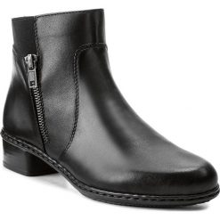 Botki damskie lity: Botki RIEKER - Y0787-00 Schwarz