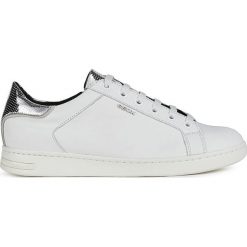 Geox - Buty skórzane. Czarne buty sportowe damskie Geox, bez wzorów, ze skóry, sportowe. Za 429,90 zł.