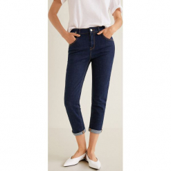 Mango - Jeansy Jack. Niebieskie jeansy damskie relaxed fit marki Reserved. Za 139,90 zł.