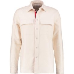 Koszule męskie na spinki: Wood Wood BARKING Koszula off white