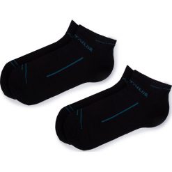 Zestaw 2 par niskich skarpet męskich TOM TAILOR - 90117 Black 610. Czarne skarpetki męskie Tom Tailor, bez wzorów, z elastanu. Za 29,00 zł.