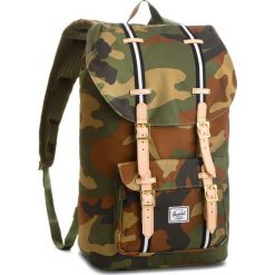 Plecak HERSCHEL - Lil Amer 10014-01832 Woodland Camo/Black/White. Zielone plecaki męskie marki Herschel, z materiału. W wyprzedaży za 399,00 zł.