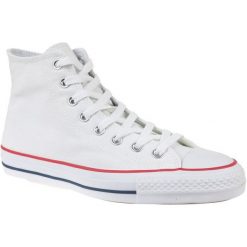 Converse Chuck Taylor All Star Pro 159698c 42 Białe. Białe buty sportowe męskie marki Converse, z syntetyku. W wyprzedaży za 279,99 zł.