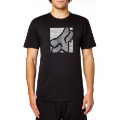 T-shirty męskie: FOX T-Shirt Męski Conjunction Ss Tech Tee S Czarny