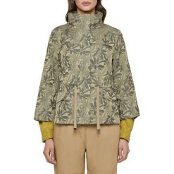Geox Damska parka Gritah W0220N TF365 M khaki. Brązowe kurtki damskie Geox, m, bez wzorów, bez kaptura. Za 859,00 zł.