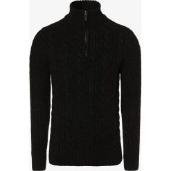 Superdry - Sweter męski – Jacob Henley, czarny. Czarne swetry męskie Superdry, s, z dzianiny. Za 299,95 zł.