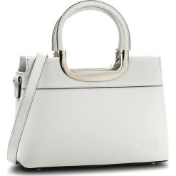 Torebka KAZAR - Savone 32447-01-01 White. Białe torebki klasyczne damskie marki Kazar, w paski, ze skóry, eleganckie, na ramię, bez dodatków. W wyprzedaży za 529,00 zł.
