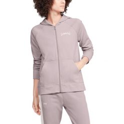 Under Armour Rival Bluza Różowy. Różowe bluzy damskie Under Armour, s, bez wzorów, z bawełny, bez rękawów, bez kaptura. Za 274,95 zł.
