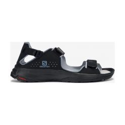 Salomon Tech Sandały Czarny. Czarne sandały męskie Salomon, ze skóry, z paskami. Za 395,95 zł.