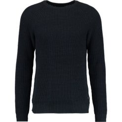 Swetry klasyczne męskie: Jack & Jones JORPANNEL CREW NECK Sweter total eclipse