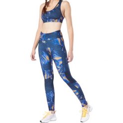 Reebok Legginsy Niebieski. Niebieskie spodnie damskie Reebok, xs, bez wzorów, z elastanu. Za 214,95 zł.