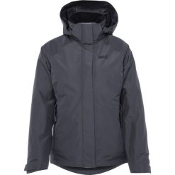 Jack Wolfskin ICELAND VOYAGE WOMEN 2IN1 Kurtka Outdoor ebony. Szare kurtki damskie softshell Jack Wolfskin, l, z materiału, outdoorowe. Za 839,00 zł.