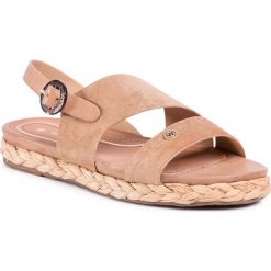Espadryle WRANGLER - Malaga Alma WL01502A Natural 026. Pomarańczowe espadryle damskie Wrangler, bez wzorów, ze skóry ekologicznej, bez obcasa. Za 289,00 zł.