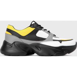 Kazar Studio - Buty. Czarne buty sportowe męskie Kazar Studio, ze skóry, na sznurówki. W wyprzedaży za 229,90 zł.