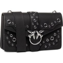 Torebka PINKO - Love Classic Romantic 1 Fl. PE 20 PLTT 1P21NS Y66B Black Z99. Czarne listonoszki damskie Pinko, na co dzień, bez wzorów, ze skóry, bez dodatków. Za 1449,00 zł.