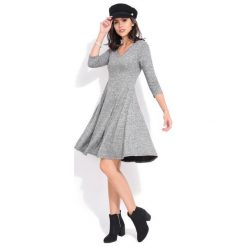 Fille Du Couturier Sukienka Damska Emeraude 42 Szary. Szare długie sukienki Fille Du Couturier, z długim rękawem. Za 229,00 zł.