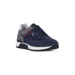 Buty Nero Giardini MP NERO GIARDINI COLORADO. Szare trampki męskie marki Nero Giardini MP, bez wzorów, bez zapięcia. Za 650,50 zł.