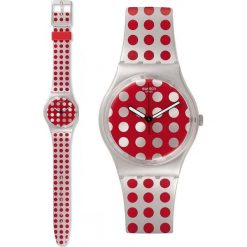 Zegarek SWATCH Zegarek damski Swatch GE240. Czerwone zegarki damskie marki Swatch. Za 188,21 zł.