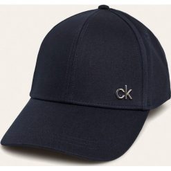 Calvin Klein - Czapka. Szare czapki męskie Calvin Klein, bez wzorów, z bawełny. Za 159,90 zł.
