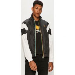 Puma - Kurtka. Czarne płaszcze męskie Puma, s, bez wzorów, z poliesteru, krótkie, bez kaptura. Za 399,90 zł.