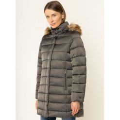 Kurtka puchowa Champion Hooded Polyfilled 112161. Zielone kurtki damskie Champion, m, bez wzorów, z poliesteru, bez kaptura. W wyprzedaży za 329,00 zł.