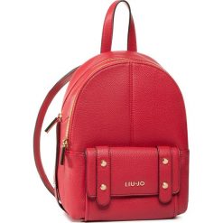 Plecak LIU JO - M Backpack AA0045 E0086 Ciliegia 91862. Czerwone plecaki damskie Liu Jo, bez wzorów, ze skóry ekologicznej, klasyczne. W wyprzedaży za 359,00 zł.