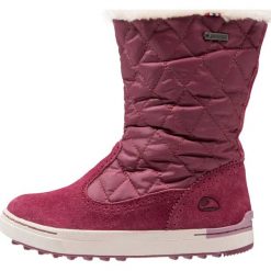 Viking MISJE GTX GK Śniegowce burgundy. Czerwone buty zimowe damskie marki Viking, z materiału. W wyprzedaży za 227,40 zł.