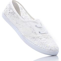 Buty sportowe damskie: Tenisówki bonprix biały