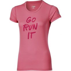 Asics Koszulka Graphic SS różowa r. S (132111 6018). Czerwone t-shirty damskie marki Asics, s. Za 69,00 zł.