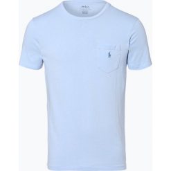 Polo Ralph Lauren - T-shirt męski, niebieski. Niebieskie koszulki polo Polo Ralph Lauren, m, z haftami, z bawełny. Za 149,95 zł.