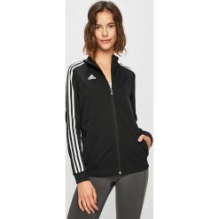 Adidas Performance - Bluza. Czarne bluzy damskie adidas Performance, s, z nadrukiem, z poliesteru, bez rękawów, bez kaptura. W wyprzedaży za 199,90 zł.
