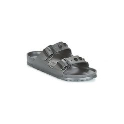 Klapki Birkenstock ARIZONA EVA. Szare klapki damskie marki Birkenstock, bez wzorów, bez obcasa. Za 207,57 zł.