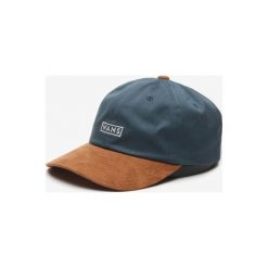 Vans Curved Bill Jockey Czapka z daszkiem Niebieski. Niebieskie czapki męskie Vans, bez wzorów, z bawełny. Za 128,95 zł.