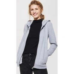 Bluza z kapturem - Jasny szar. Szare bluzy męskie rozpinane marki House, s, z kapturem. Za 99,99 zł.