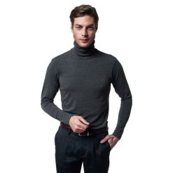 Bluza corsari golf grafit. Bluzy męskie Recman, m, bez wzorów, z golfem, bez rękawów, bez kaptura. Za 129,00 zł.