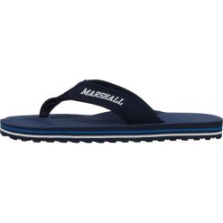 Franklin & Marshall Japonki Niebieski. Niebieskie klapki męskie Franklin Marshall, w paski, z materiału. Za 171,95 zł.