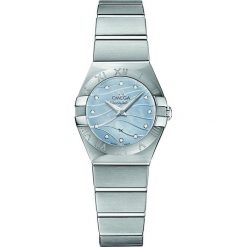 ZEGAREK OMEGA CONSTELLATION 123.10.27.20.55.002. Szare zegarki damskie OMEGA, szklane. Za 23500,00 zł.