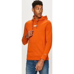 Tommy Jeans - Bluza. Czarne bluzy męskie Tommy Jeans, s, z nadrukiem, z elastanu, z kapturem, bez rękawów, z kapturem. Za 399,90 zł.