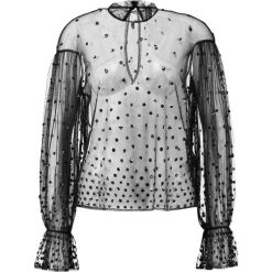 Bluzki damskie: Topshop OMBRE FLUTE Bluzka black