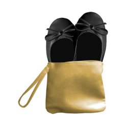 Baleriny "Magic Ballerinas" - S. Czarne baleriny damskie Domowy niezbędnik, bez wzorów, eleganckie, na wysokim obcasie. W wyprzedaży za 19,95 zł.