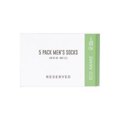 Skarpety z bawełną organiczną 5 pack - Biały. Białe skarpetki męskie Reserved, bez wzorów, z bawełny. Za 39,99 zł.