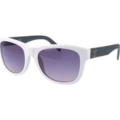 Okulary przeciwsłoneczne "JC597S 21B" w kolorze biało-szarym. Białe okulary przeciwsłoneczne damskie marki Just Cavalli, Alexander McQueen. W wyprzedaży za 199,95 zł.