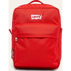 Levi's - Plecak. Czerwone plecaki damskie Levi's®, bez wzorów, z poliesteru. Za 129,90 zł.