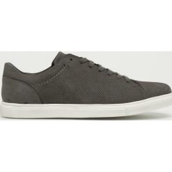Wojas - Buty. Szare buty sportowe męskie Wojas, ze skóry, na sznurówki. W wyprzedaży za 179,90 zł.
