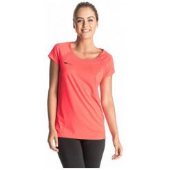 Roxy Koszulka Sportowa Risingrun Tee J Granatina M. Różowe topy sportowe damskie Roxy, m. W wyprzedaży za 99,00 zł.