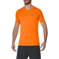 Asics Koszulka męska Stride SS Top pomarańczowa r. L (141198 0524). Brązowe t-shirty męskie marki Asics, l. Za 147,38 zł.