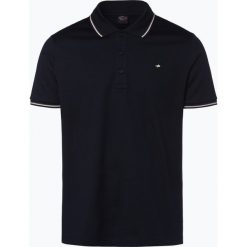 Paul & Shark - Męska koszulka polo, niebieski. Niebieskie koszulki męskie Paul & Shark, m, w paski, prążkowane, eleganckie, bez rękawów. Za 599,95 zł.